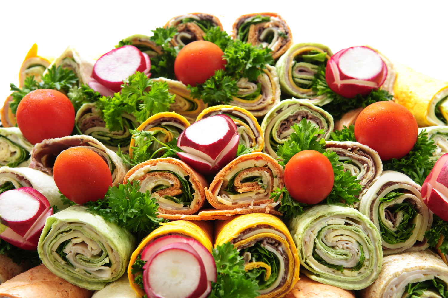 WRAP PLATTER VEGETARIAN